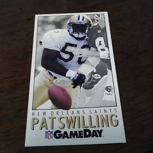 New Orleans Saints football card